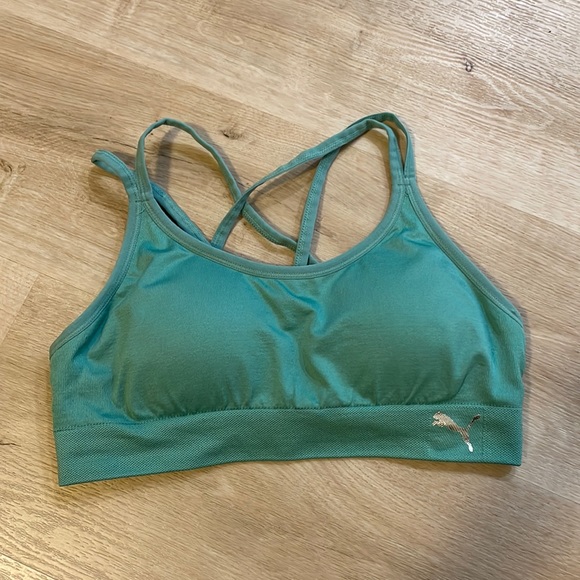 Puma Padded Sports Bra - Picture 1 of 2